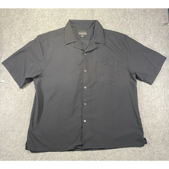 Oakley Shirt Mens Size XXL Black Button Up 2X Y2K Sk8er - Picture 1 of 10